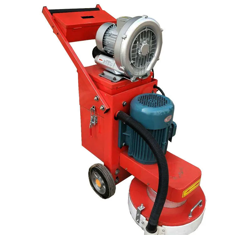 concrete floor polishing machine with vacuum