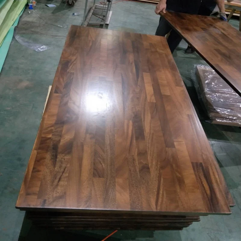 American Style live edge slab Table top trong Frame Dining Table dining tables