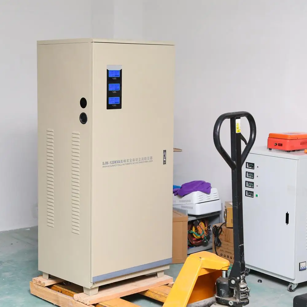 Electronic STABILIZER SJW-120KVA, Automatic Voltage Regulator Stac Stabilizer