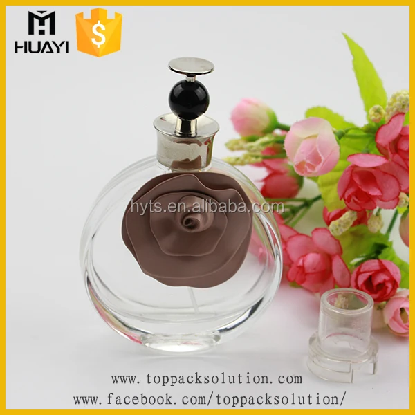 manufacturers round vintage perfume glass bottles 100ml with deft design