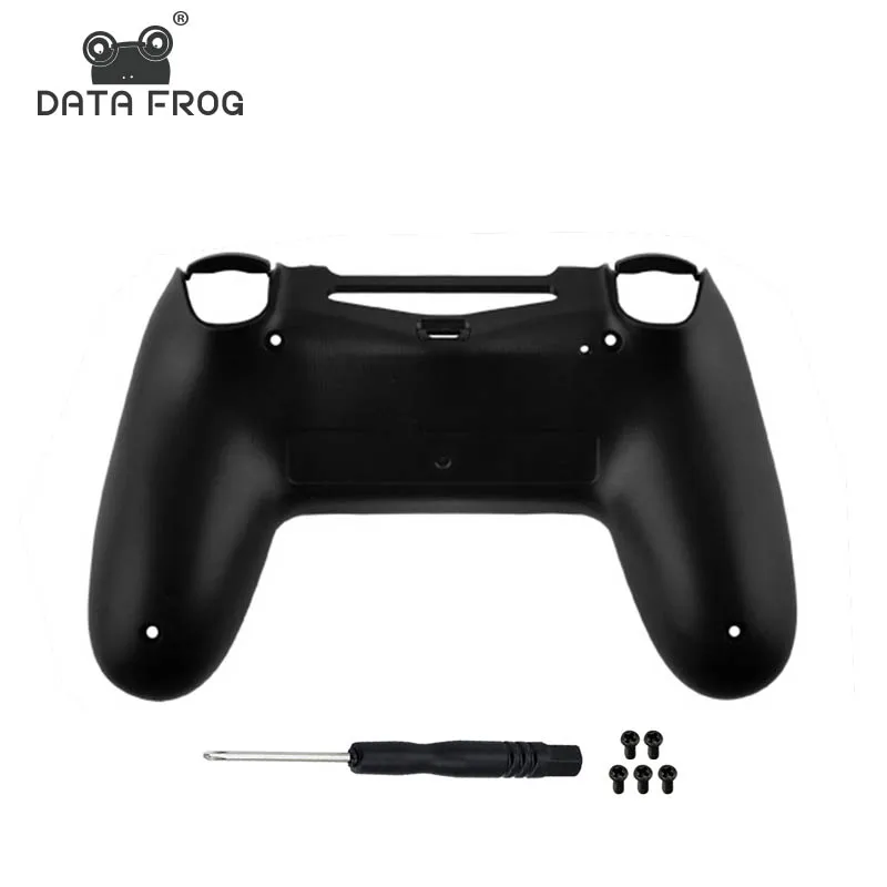 Data Frog  Replacement back shell Matte Faceplate case repair for PS4 Old Version Controller jds 010 Housing Cover Case