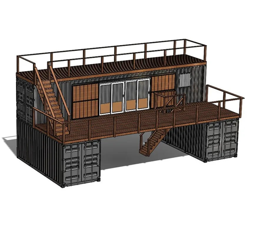 Высококачественный контейнерный дом, роскошный крошечный дом с гибким современным дизайном