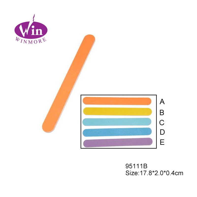 professional nail file for manicure and pedicure emery board nail file