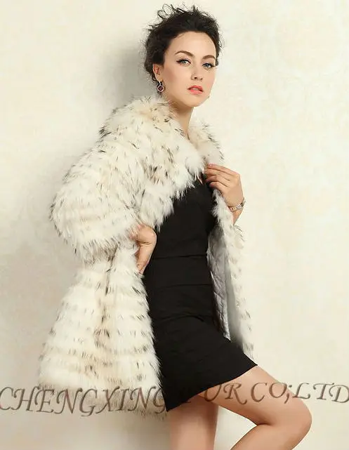 Cx-g-a-220a подлинная ракун меха куртки 2013