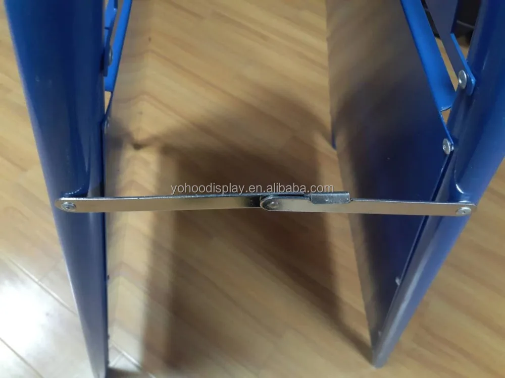 DM A1 double sided mental outdoor portable pavement sign with arch header