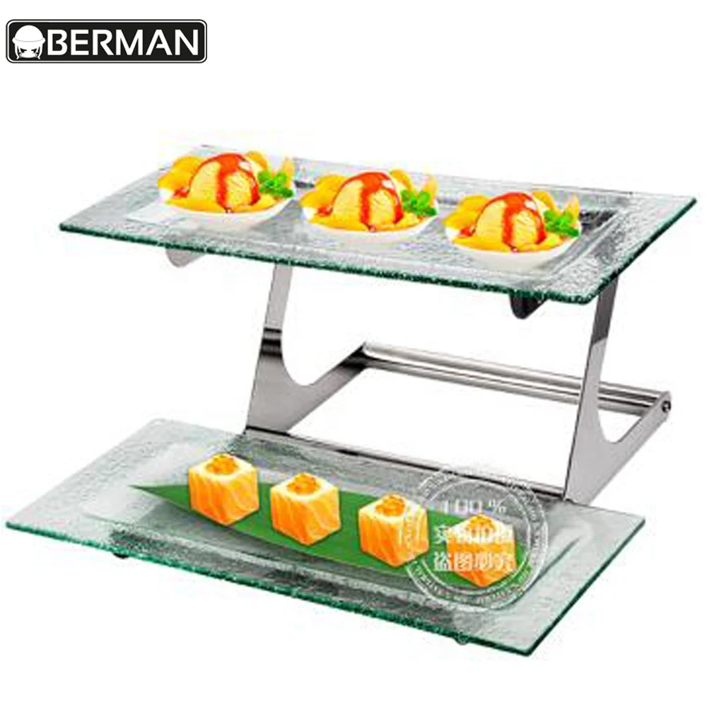 High quality bar supplies and equipment salad buffet display stand,catering stands and displays and risers for sale