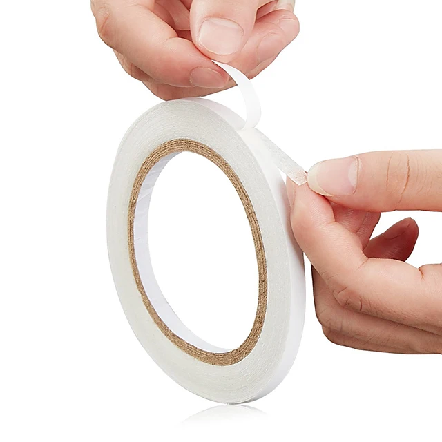 Bailida High Quality Foam Coated Tissue Face Sticky Double Sided Adhesive Tape Yiwu Paper Waterproof Stickers Rubber Masking