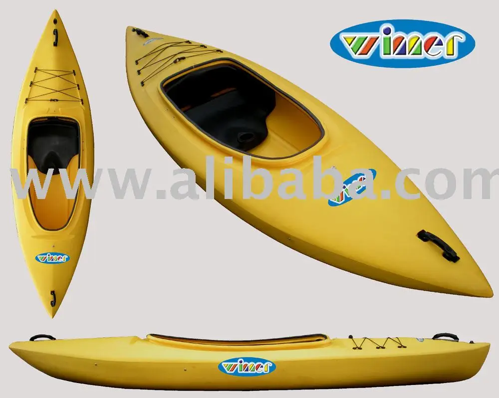 Байдарка для отдыха, байдарка на 1 человека, пластиковая байдарка