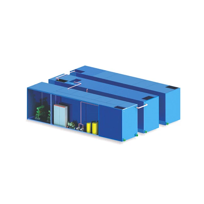 Different capacity MBR system/ Membrane Bio Reactor in Container for waste water