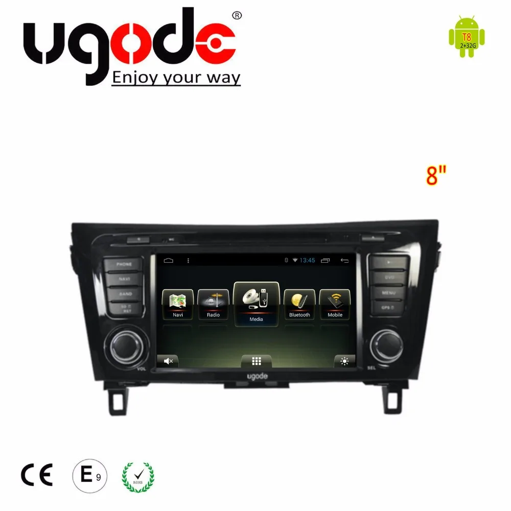 new product 8inch HD IPS LCD Android Car DVD Player 7.1 for Qashqai 2016 for x-trail rogue Parts