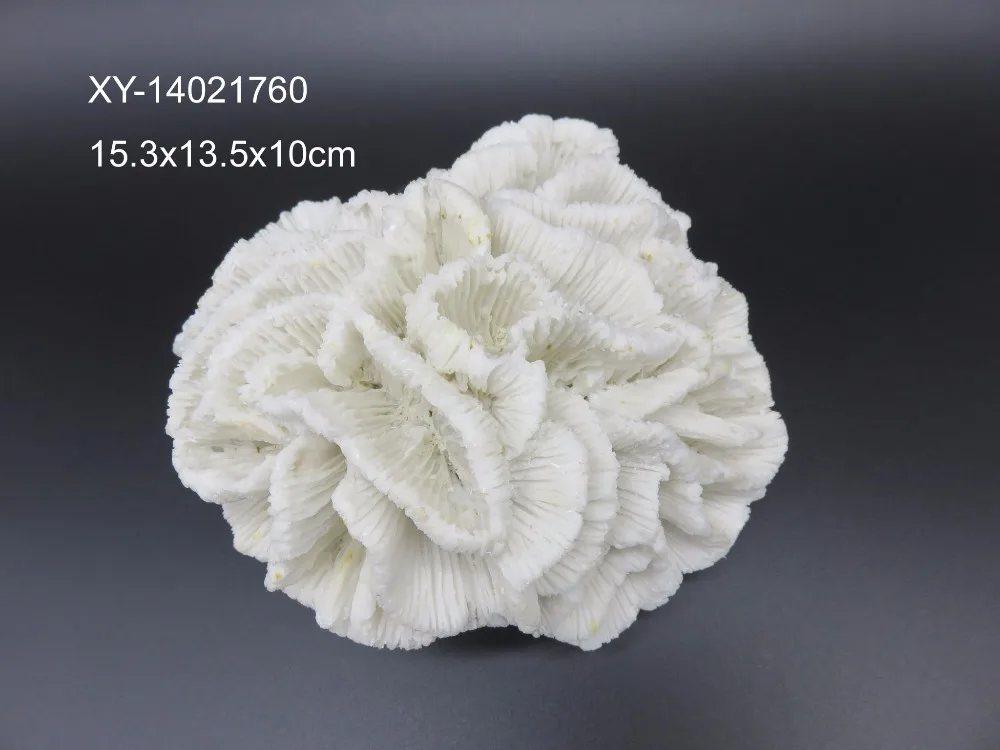 hot sale beautiful white artificial coral reef aquarium decoration
