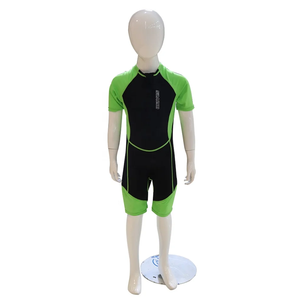 custom kids sportswear Neoprene with spandex stretch fabric for swimming