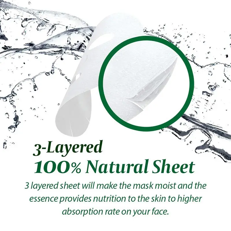 Private Label Beauty Essence Facial Face Mask Paper Sheet Korea Skin Care Moisturizing Face Mask