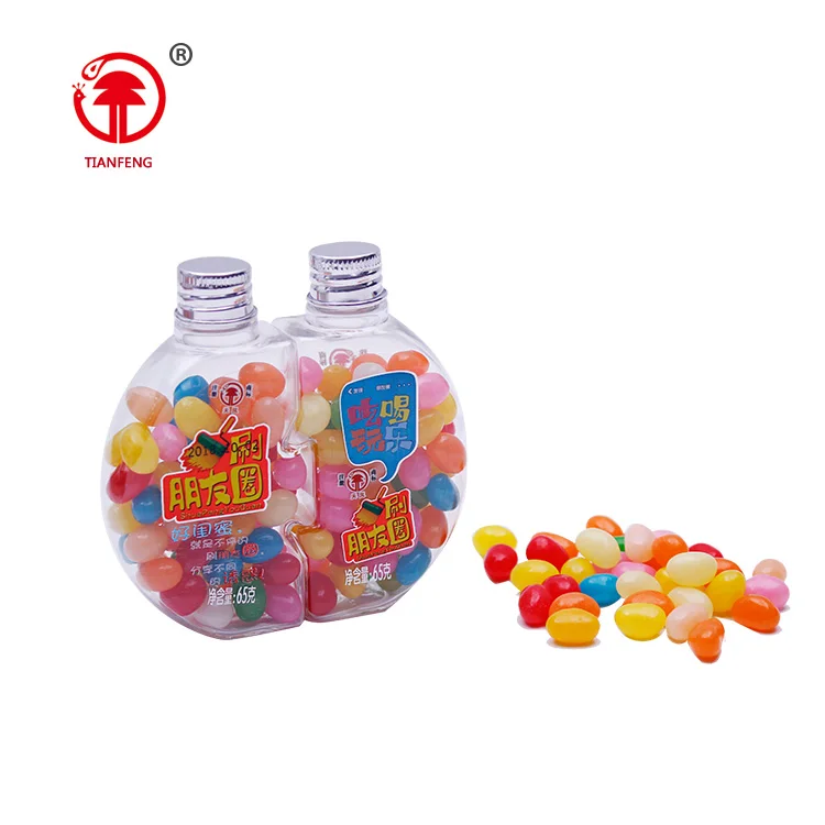 2019 hot series kosher candy and halal gummy jelly bean candy for wholesale
