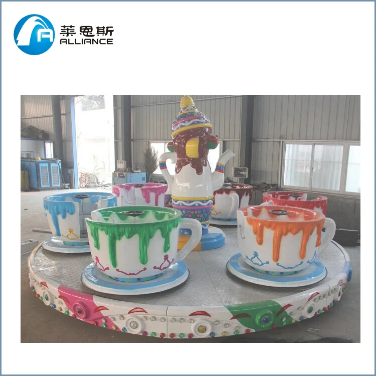 kiddie ride machine coffee cup merry go round amusement ride