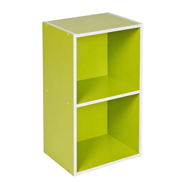 2 Tier Wooden Bookcase Shelving Display Storage Wood Shelf Shelves Unit