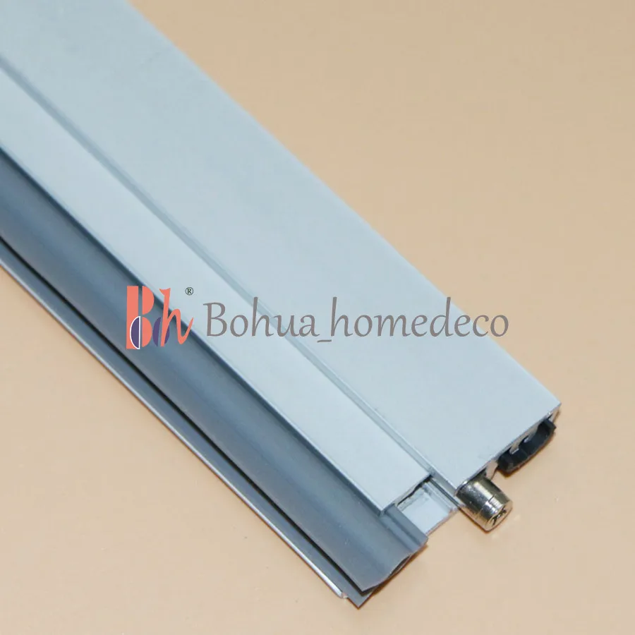 915mm Automatic Drop Down Door Bottom Seals Aluminium Outside Screw Fixed Sealing Bar Weatherstripping for No Groove Wooden door