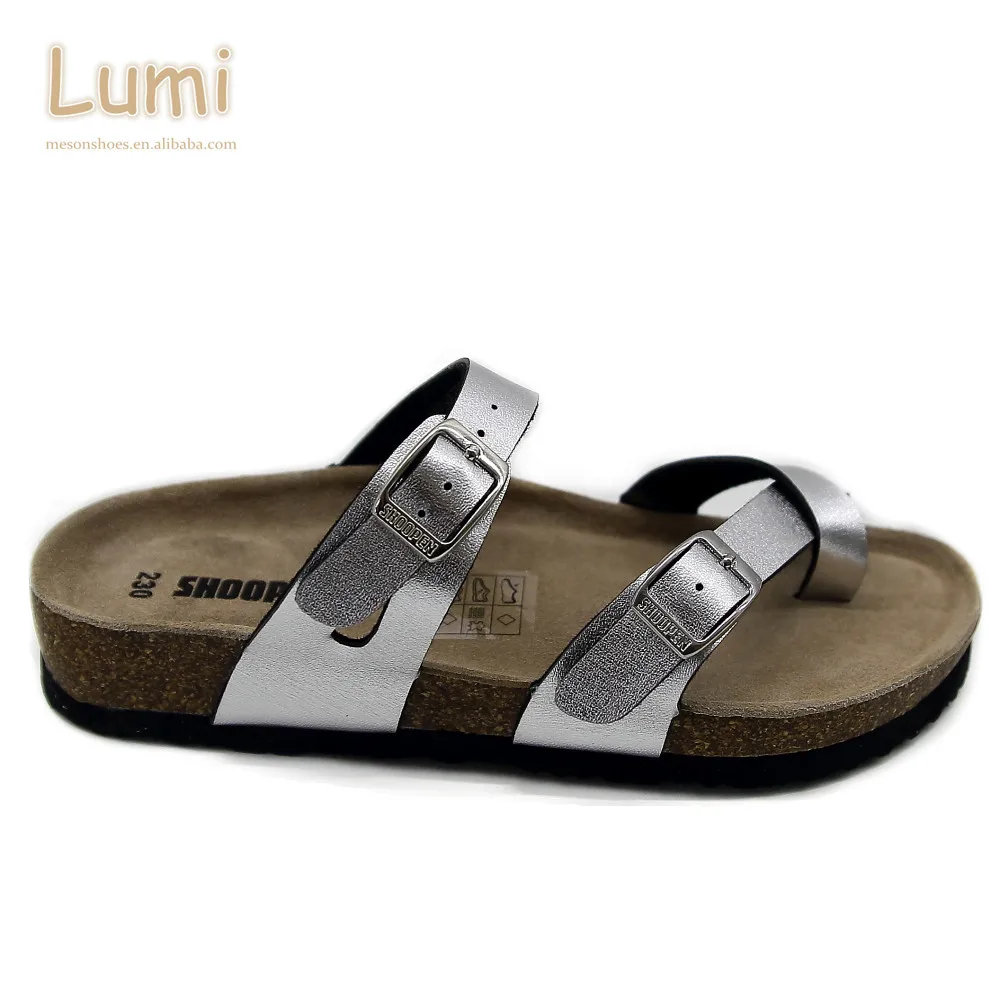 Ladies fancy slipper women cork sole sandals shoes