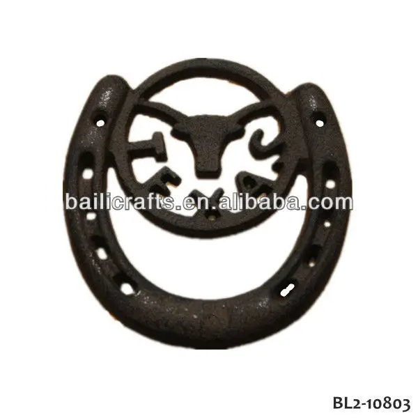 
cast iron western plaque 