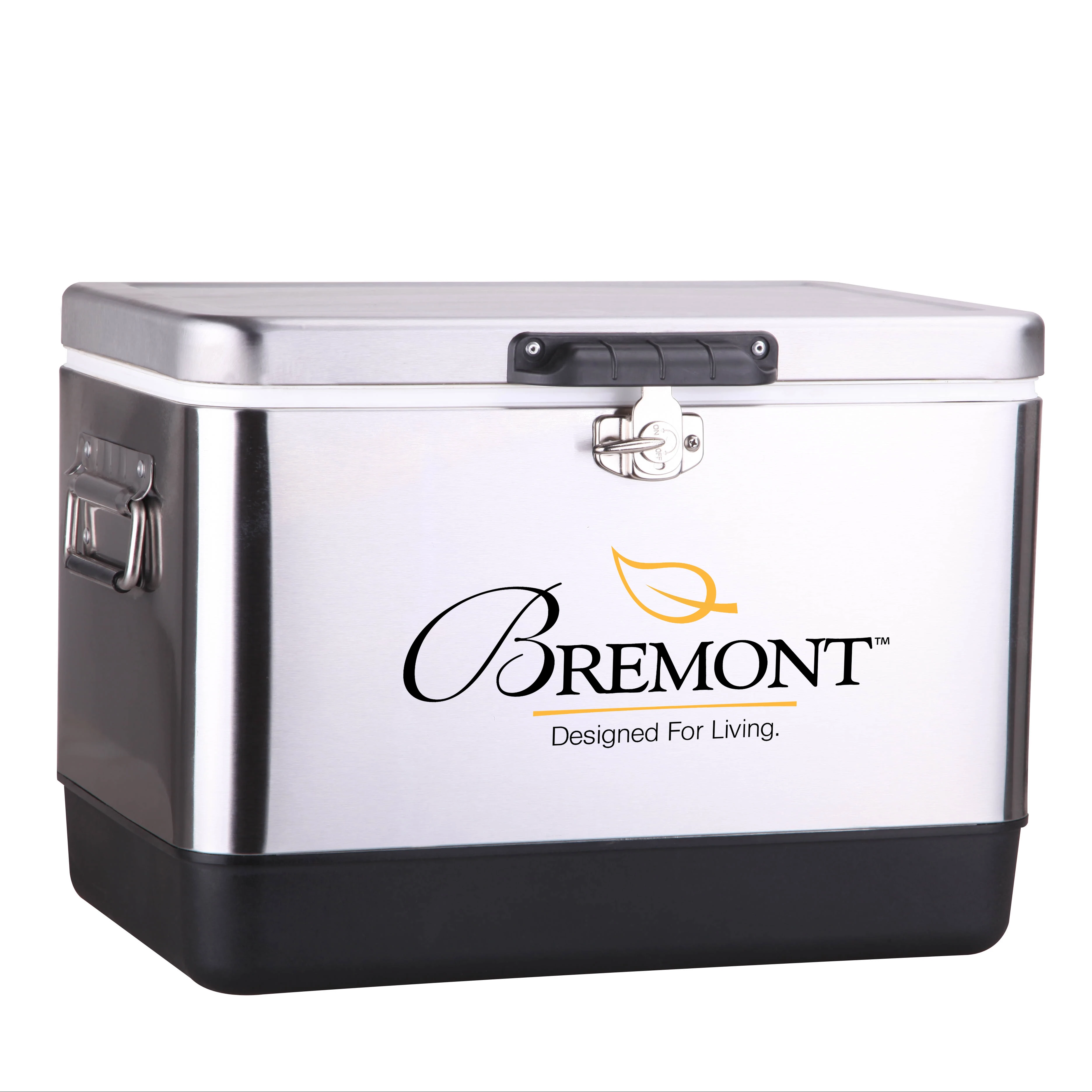 top sales 51L stainless steel ice cooler box beer cooler metal cooler box cold box for party camping