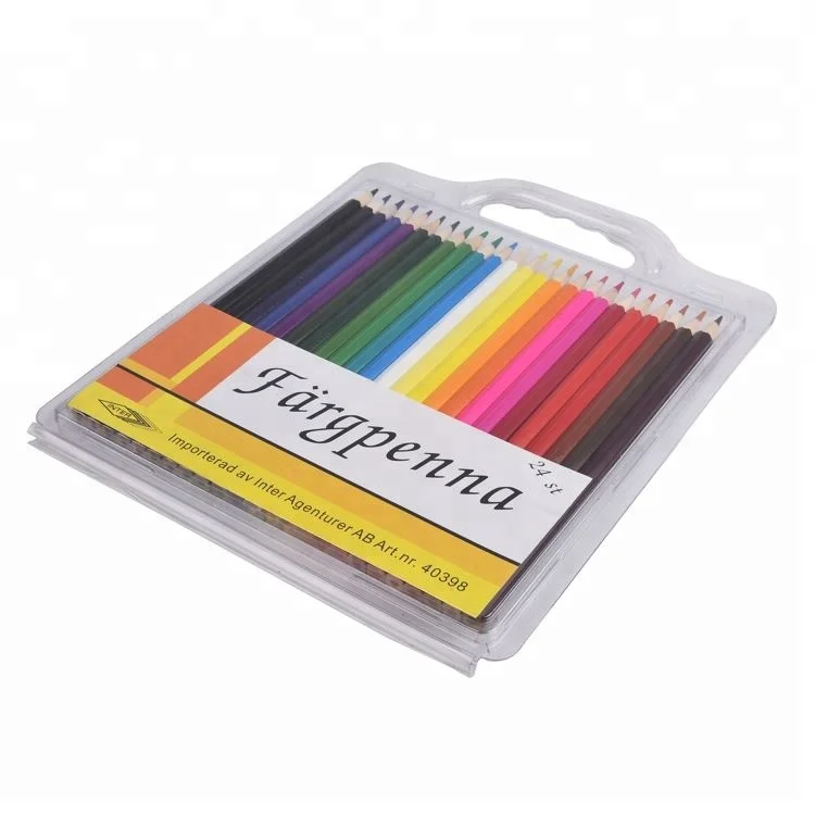 Multi colored kids colorful pencil colour pencil set