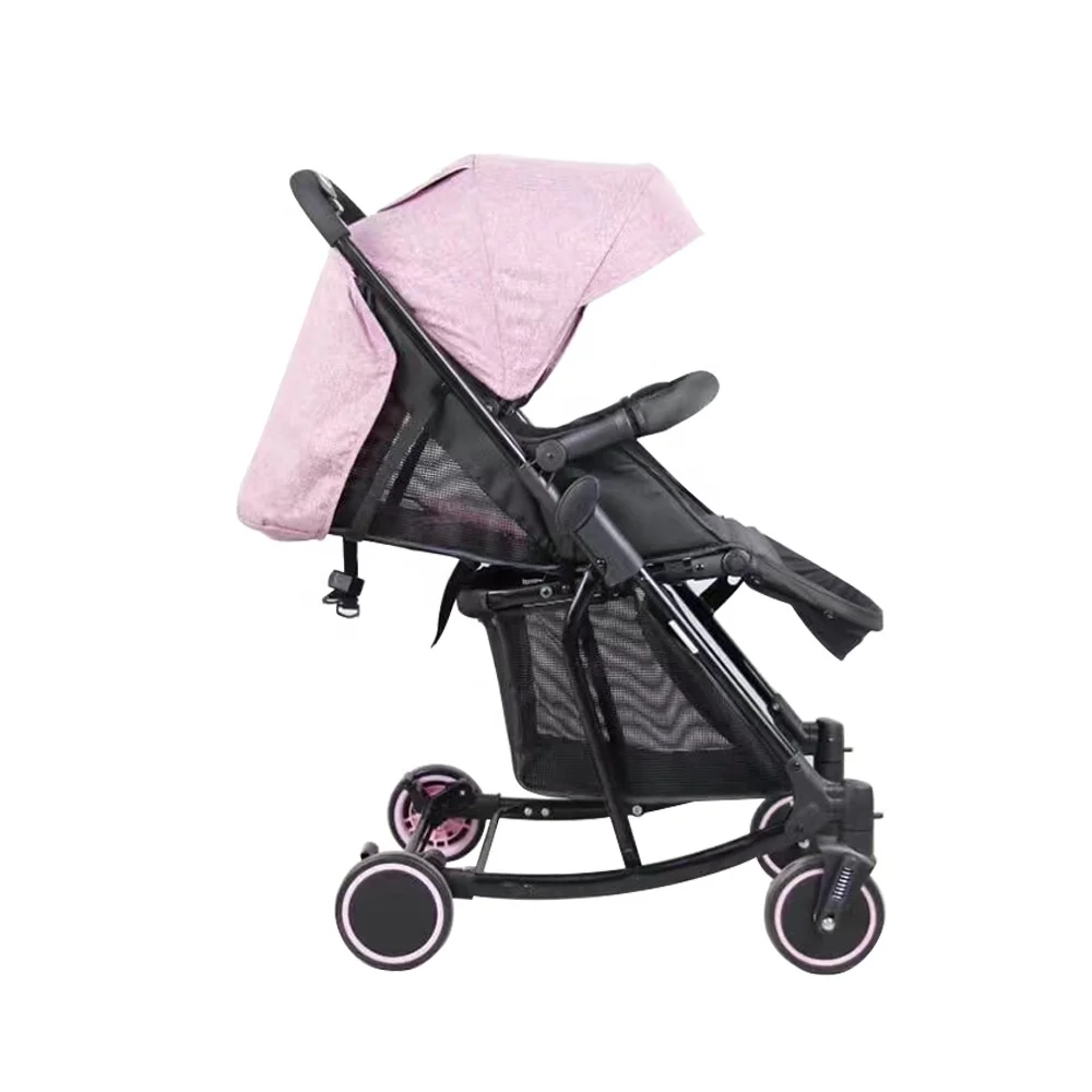 Luxury foldable easy to take infant stroller for baby girls