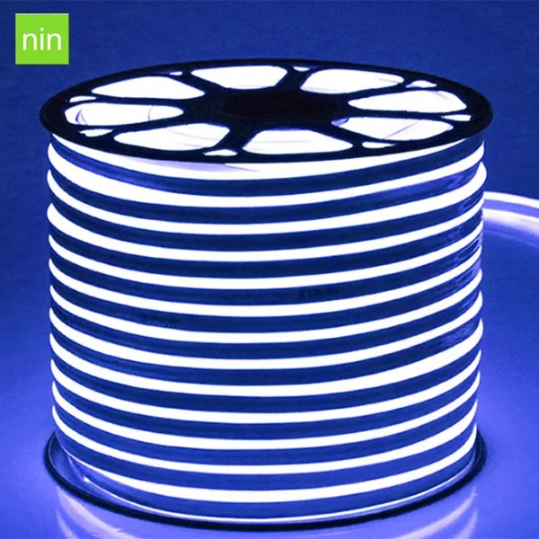 2835 SMD RGB Led Neon Flex 110V 120V 220V 230V LED Neon Rope Tube Light IP65 100M