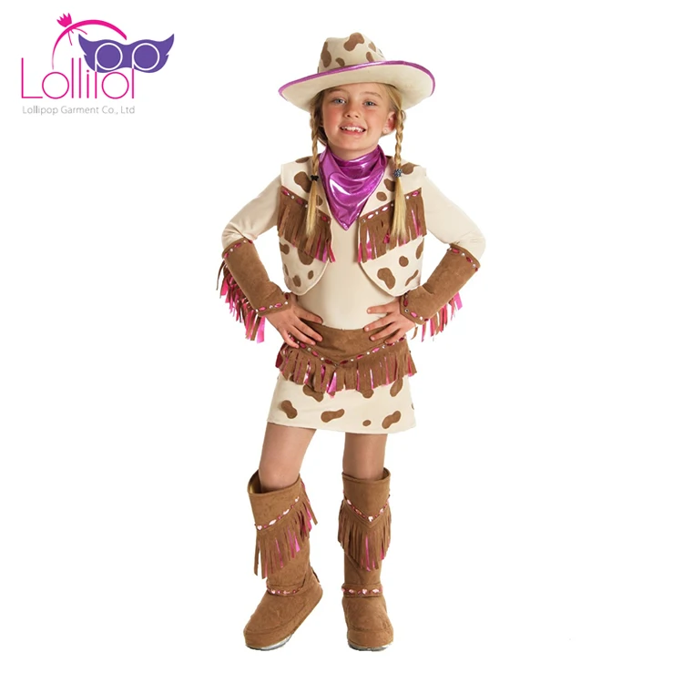 Wholesale cowboy costume party kids cowboy dress up costumes