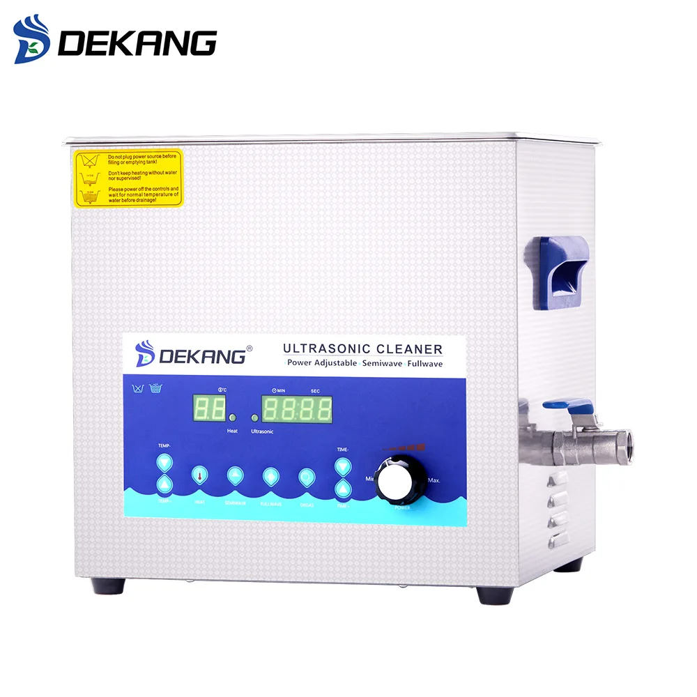 Ультразвуковое Очищающее Оборудование на 10 л, регулируемая мощность двойного диапазона