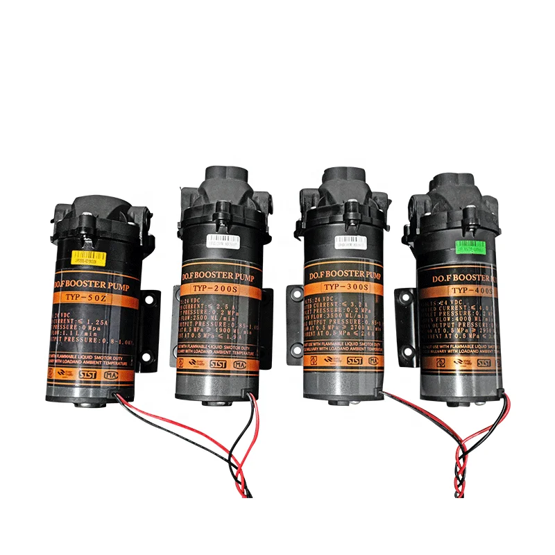 Most popular different parts of electric water reverse osmosis 12v ro water purifier booster pump