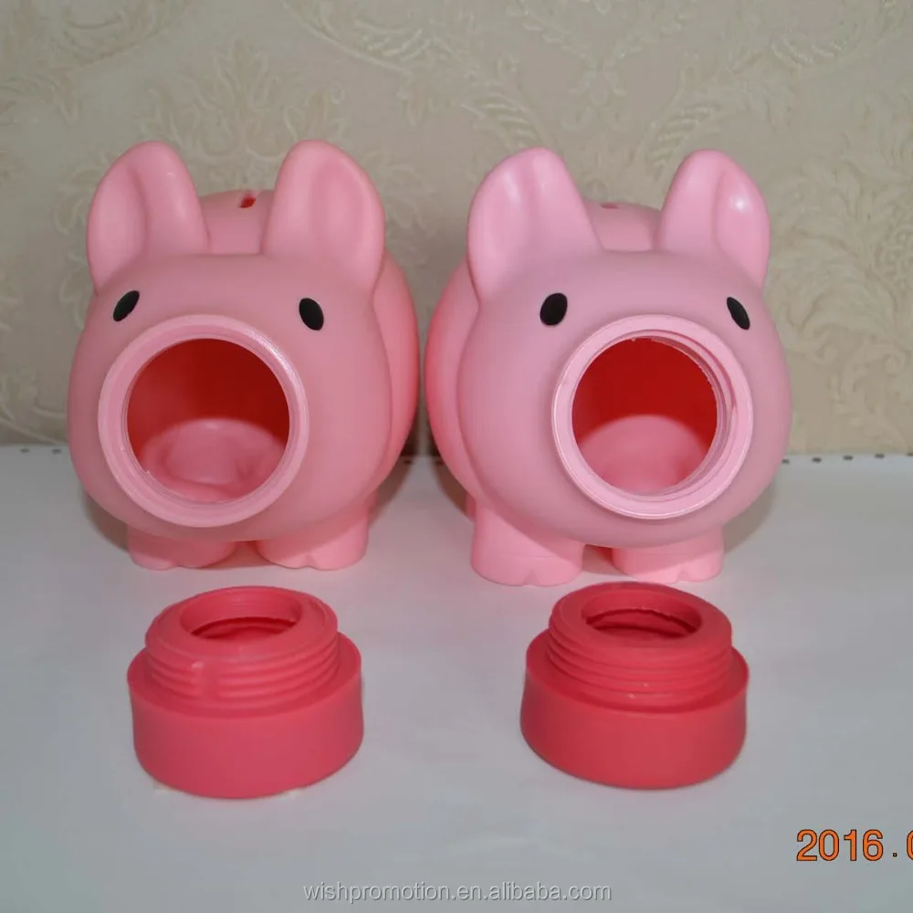 PVC piggy bank , plastic piggy bank