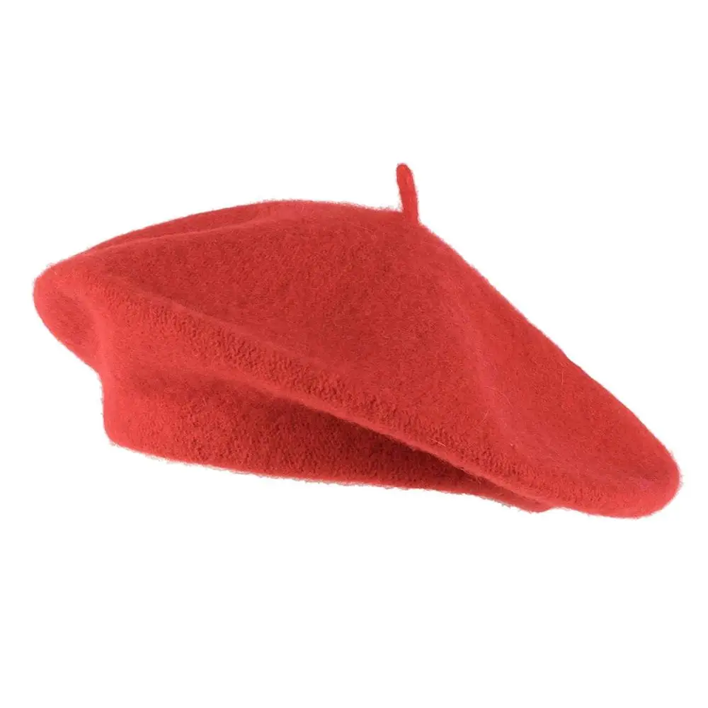 Обычные французские береты из 100% шерсти