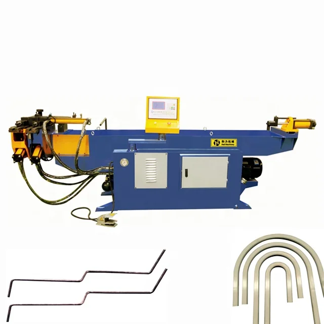 
automatic hydraulic steel pipe and tube bending machines for 2 inch and 3 inch stainless steel exhaust pipe in China 