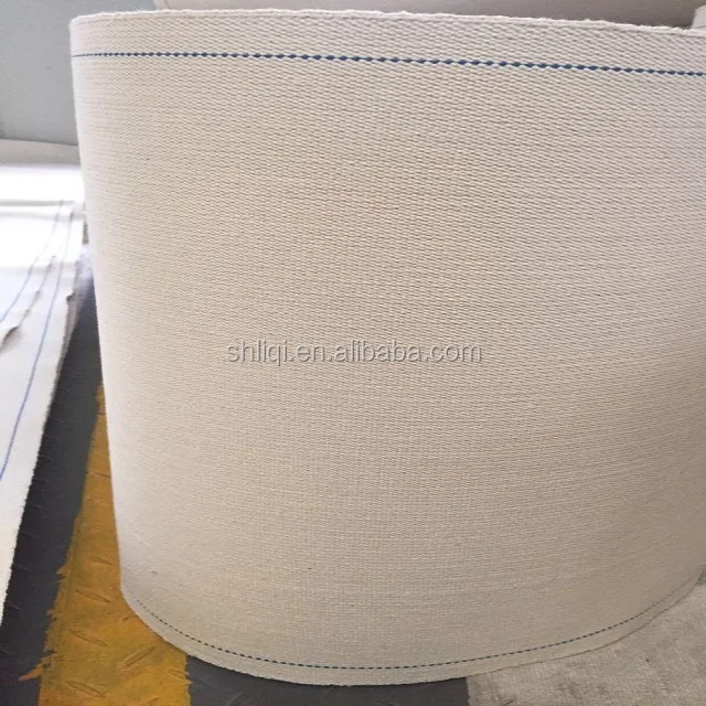Cotton Biscuit Dough Conveyor Belt/biscuit machine cotton belt/manufacturer customized endless cotton 2mm