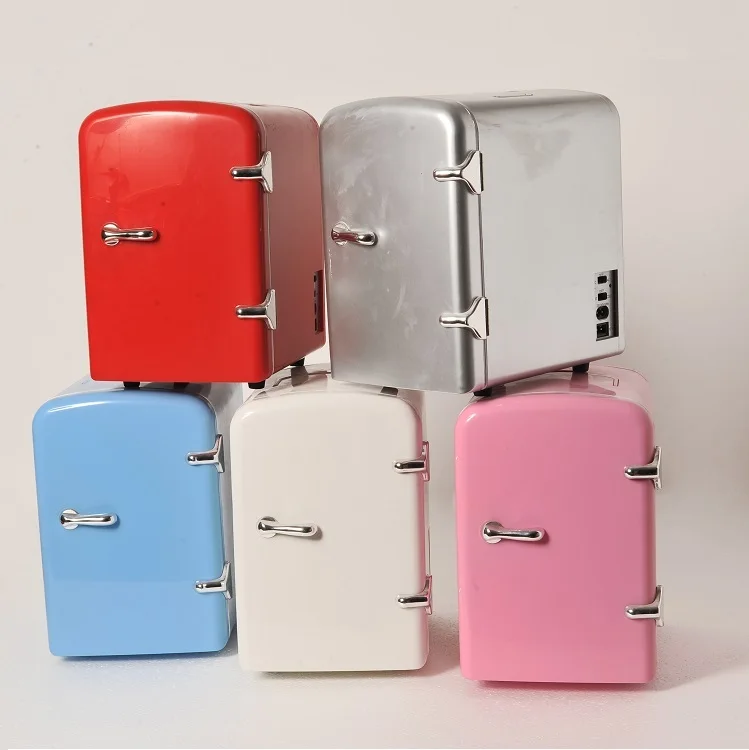 Mini Fridge Electric Cooler and Warmer 4 Liter / 6 Can Fridges