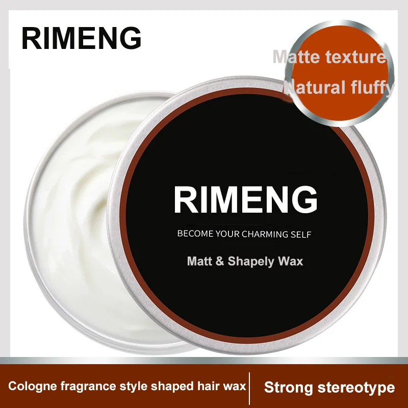 Индивидуальная торговая марка, не повреждает, увлажняющий мужской долговечный воск для причесок с сильной фиксацией