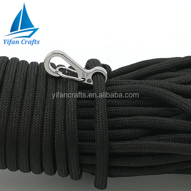 10Pcs Mini Keyring Spring Buckle Paracord Carabiner Hook Clip Camp Survive tool