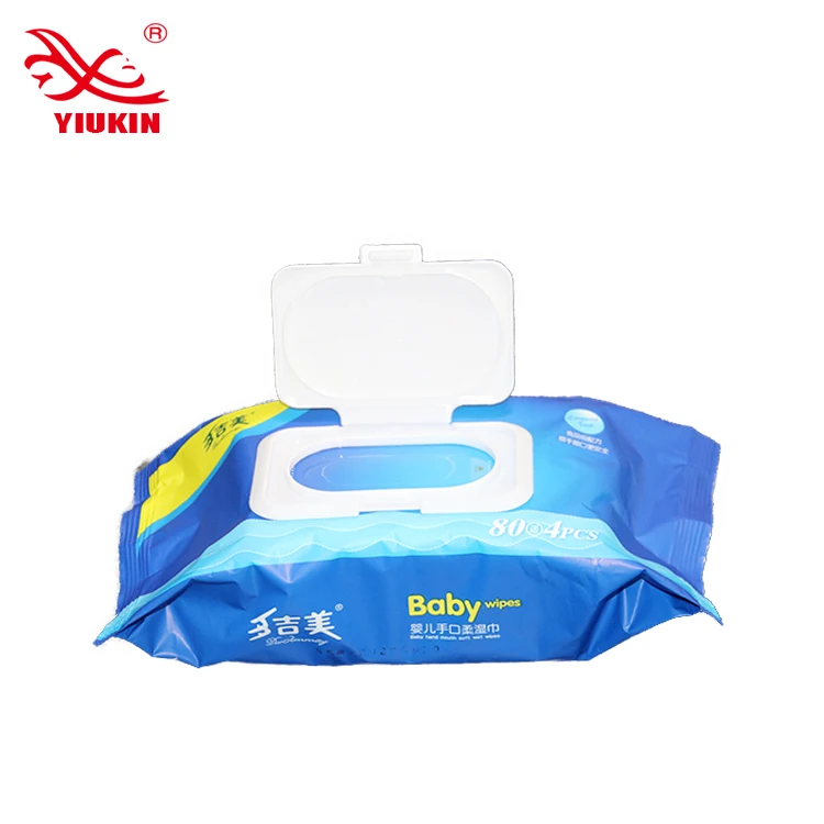 
China Wholesale Baby Tissue Wipe Portable Baby Tissue Facial Wet Wipes 