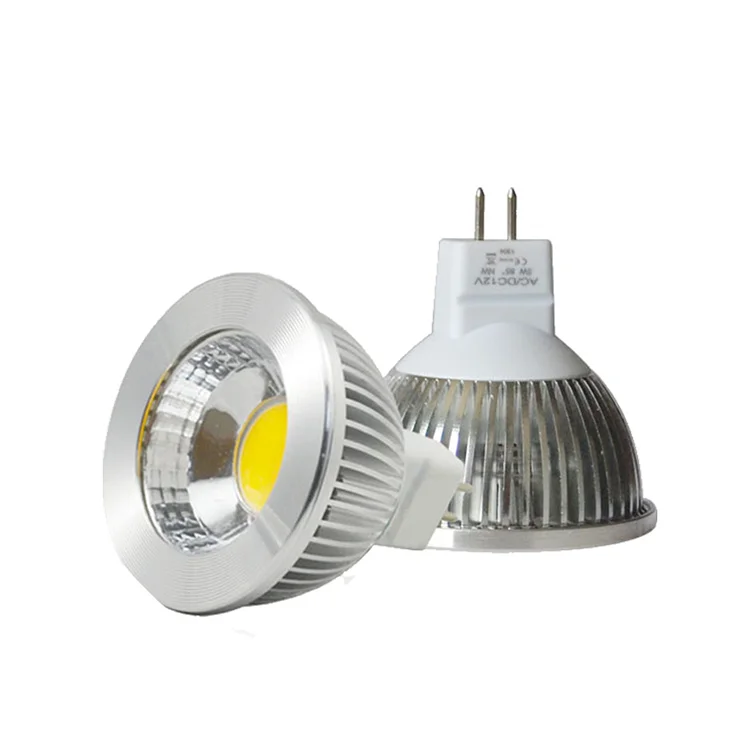 LED Spotlight Dimmable 5w 6w  mr16 gu5.3 LED bulb light AC DC 12 Volt led lamp gu 5.3