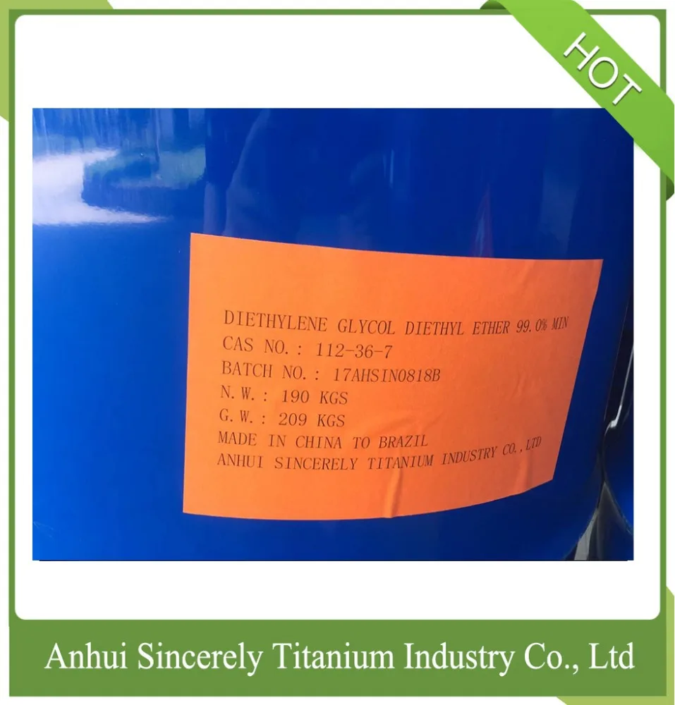 CAS No. 112-73-2 Diethylene Glycol Dibutyl Ether / Dibutyl Carbitol / Butyl Diglyme