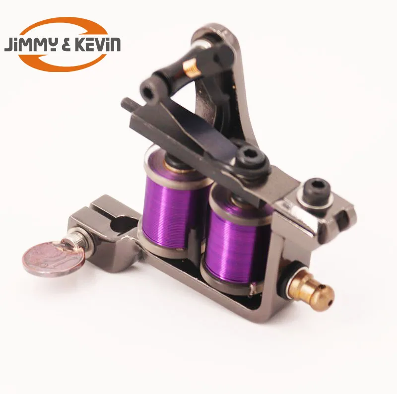 New Cast 10 Laps Coils Tattoo Machine Liner Shader Tattoo Gun