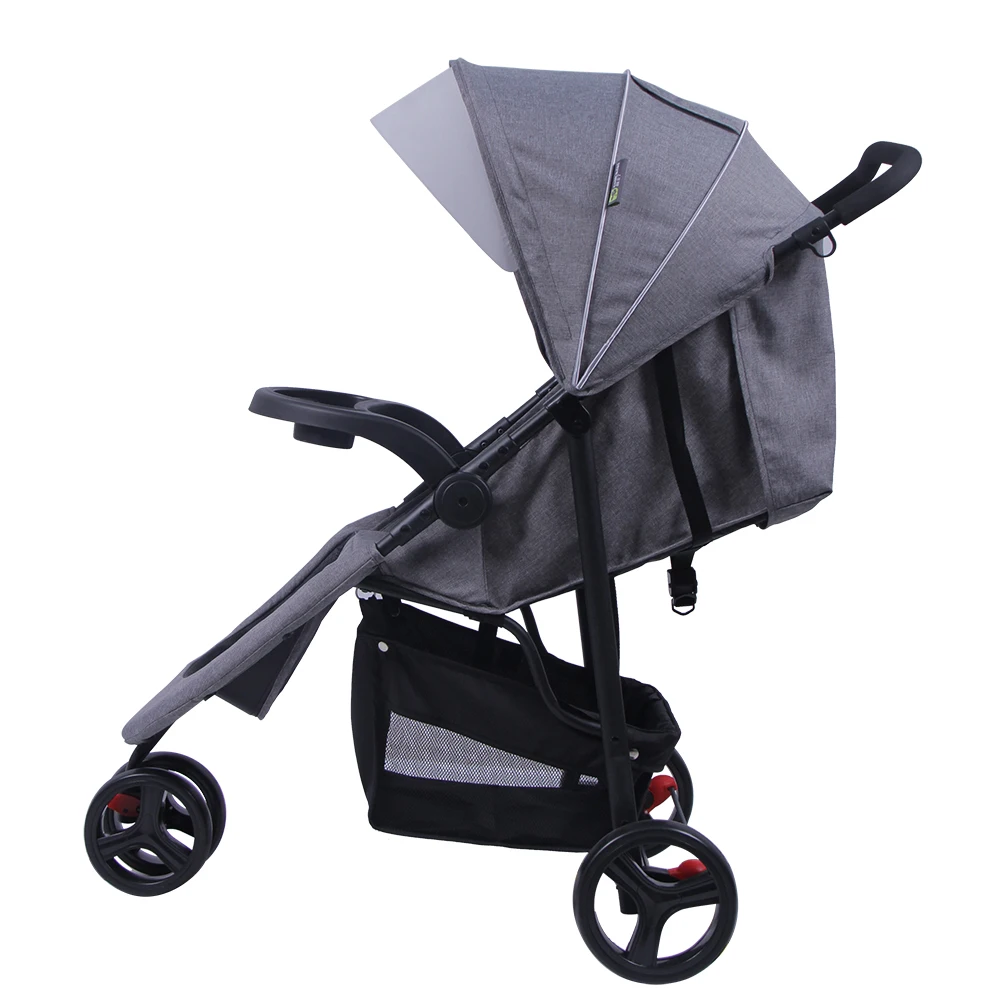 Adjustable lightweight baby doll pram stroller