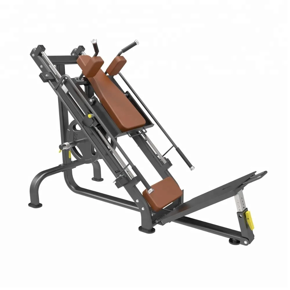 multi gym commercial fitness machine gym equipment KJ-1250 leg press hack squat machine equipo gimnasio