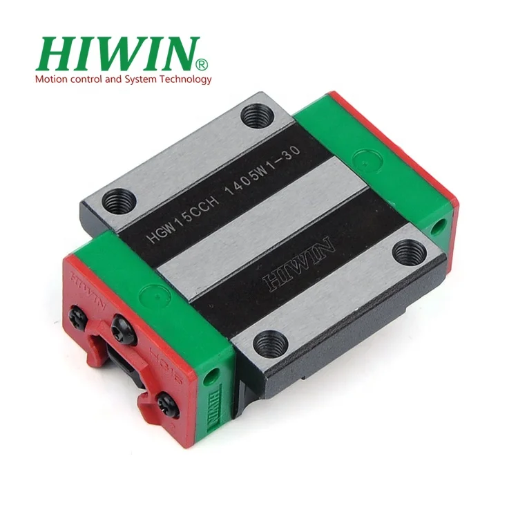 Taiwan HIWIN H15C W15C HGH15CA 15mm HGR15 Block HGW15CA HGW15CC Linear Guide Rail