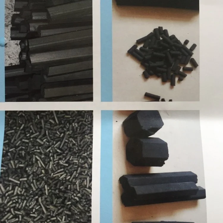 Charcoal Dust Briquette Extruder Machines Corn Cob Charcoal Coal Briquette Machines Cow Dung Charcoal Briquette Machines