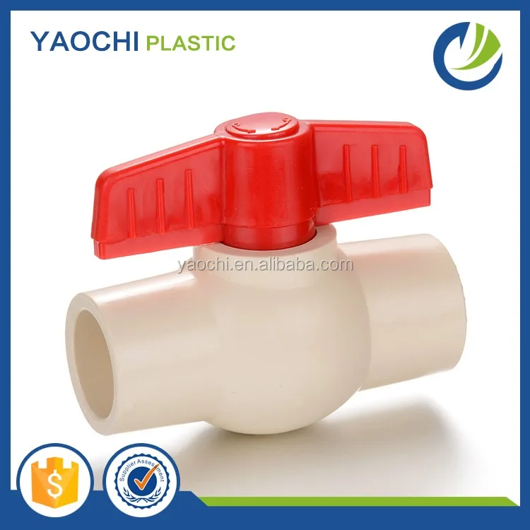 Wholesales ASTM 2846 Plastic CPVC Pipe Fittings CPVC Ball Water Valve