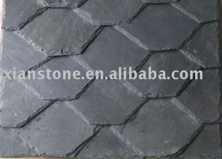 Современный и традиционный дизайн натуральная шиферная черепица темно-серые квадратные плитки для использования дома на открытом воздухе прямые продажи с