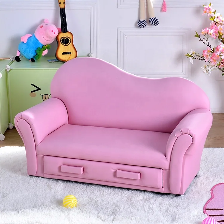 China factory leather sofa kids furniture mini bedroom sofa for children bedroom furniture set