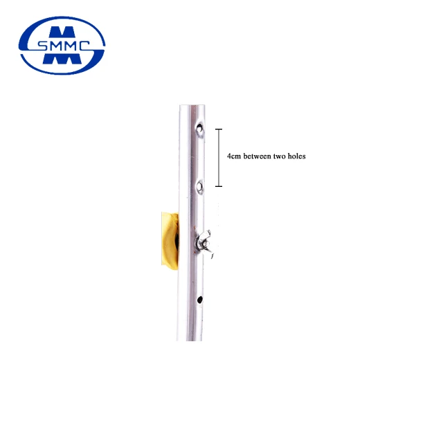 
Manufacturers from china sale adjustable aluminum axillary crutch arm walking stick cane 