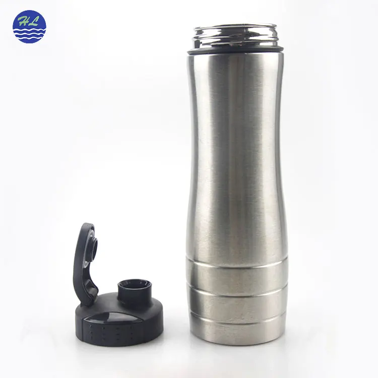 Good quality custom logo bpa free vaccum insulated sport 800ml anti-shock metal stainless steel water bottle for water